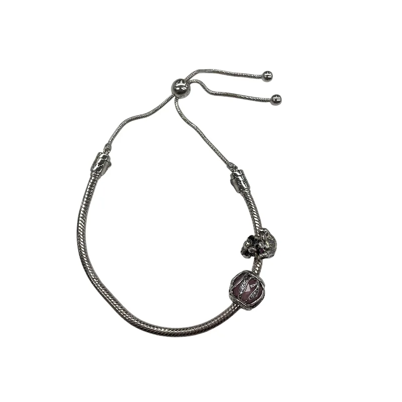 boho chic adjustable bracelet -Bracelet Charm By Pandora In Silver