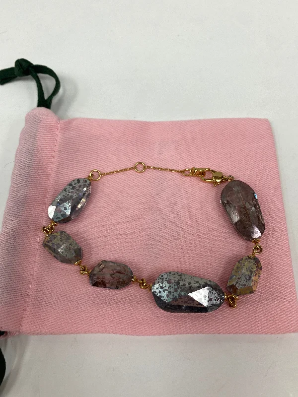 adjustable gemstone bracelet for healing -Bracelet Designer By Kate Spade