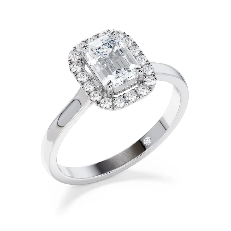 two-tone engagement ring for women -Langham