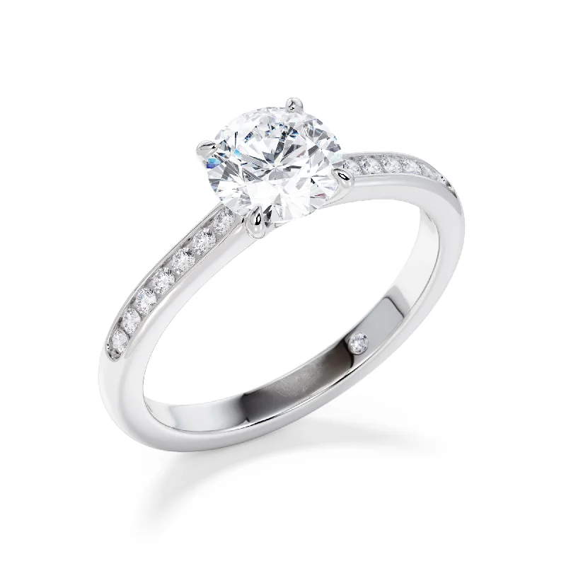 halo engagement ring for women -Portland