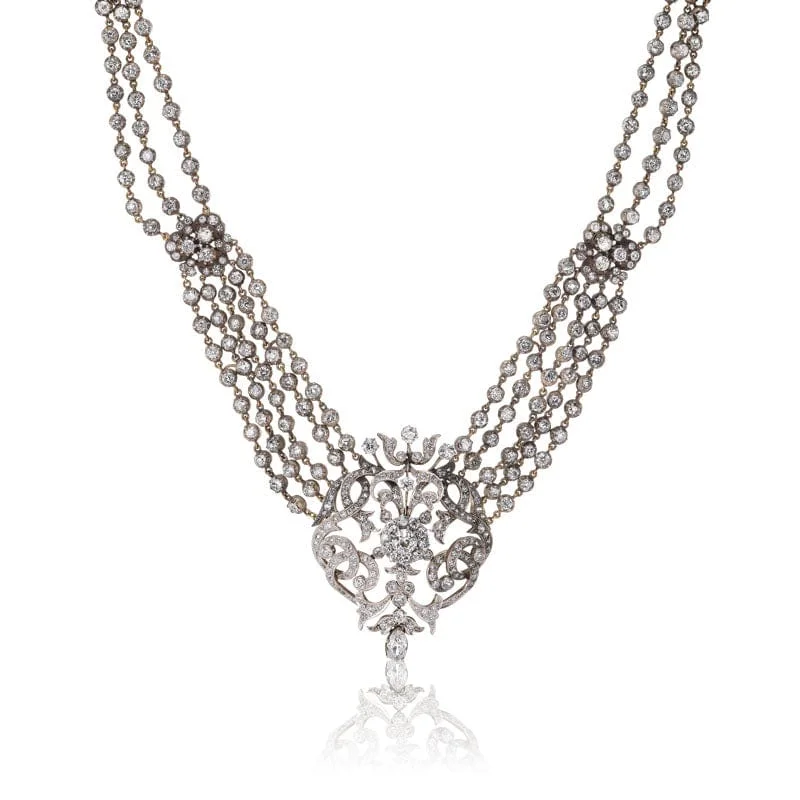 elegant diamond necklace for women -Renaissance