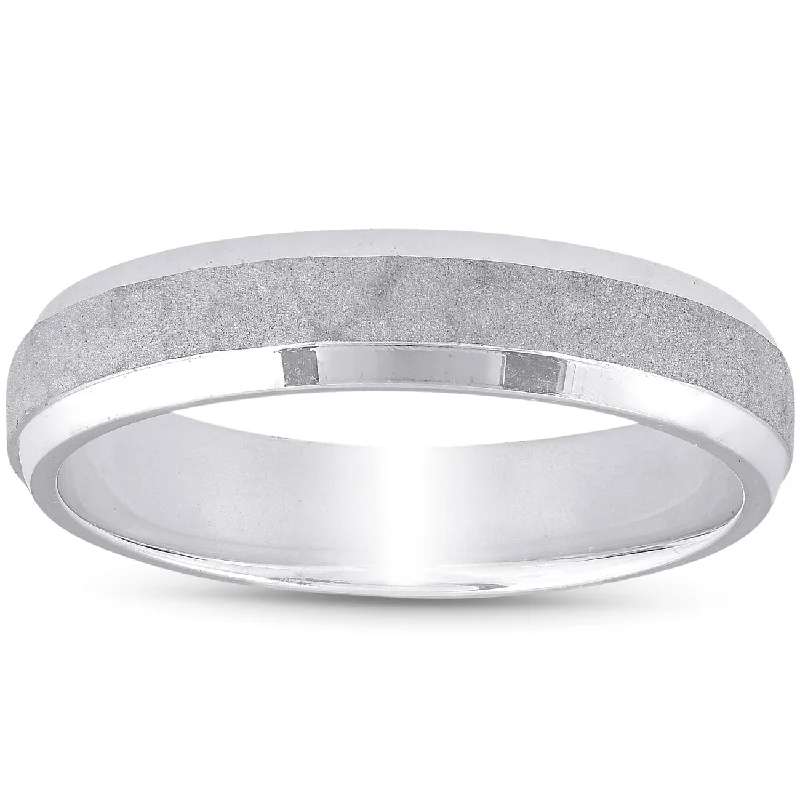 anniversary ring for women -Hammered Wedding Band Argentium Sterling Silver Size Selectable