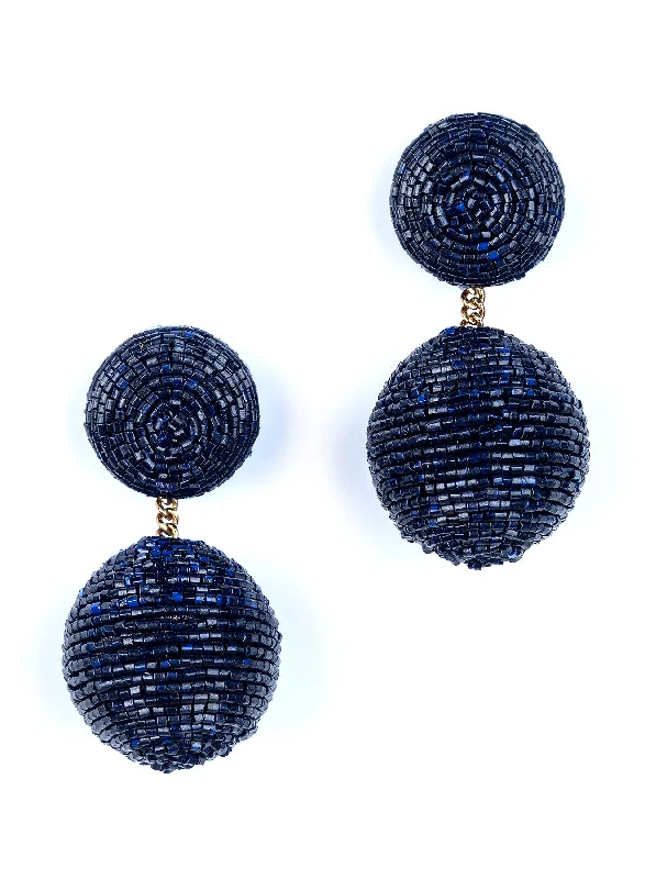 Bohemian crystal earrings for free-spirited women -Nica Navy