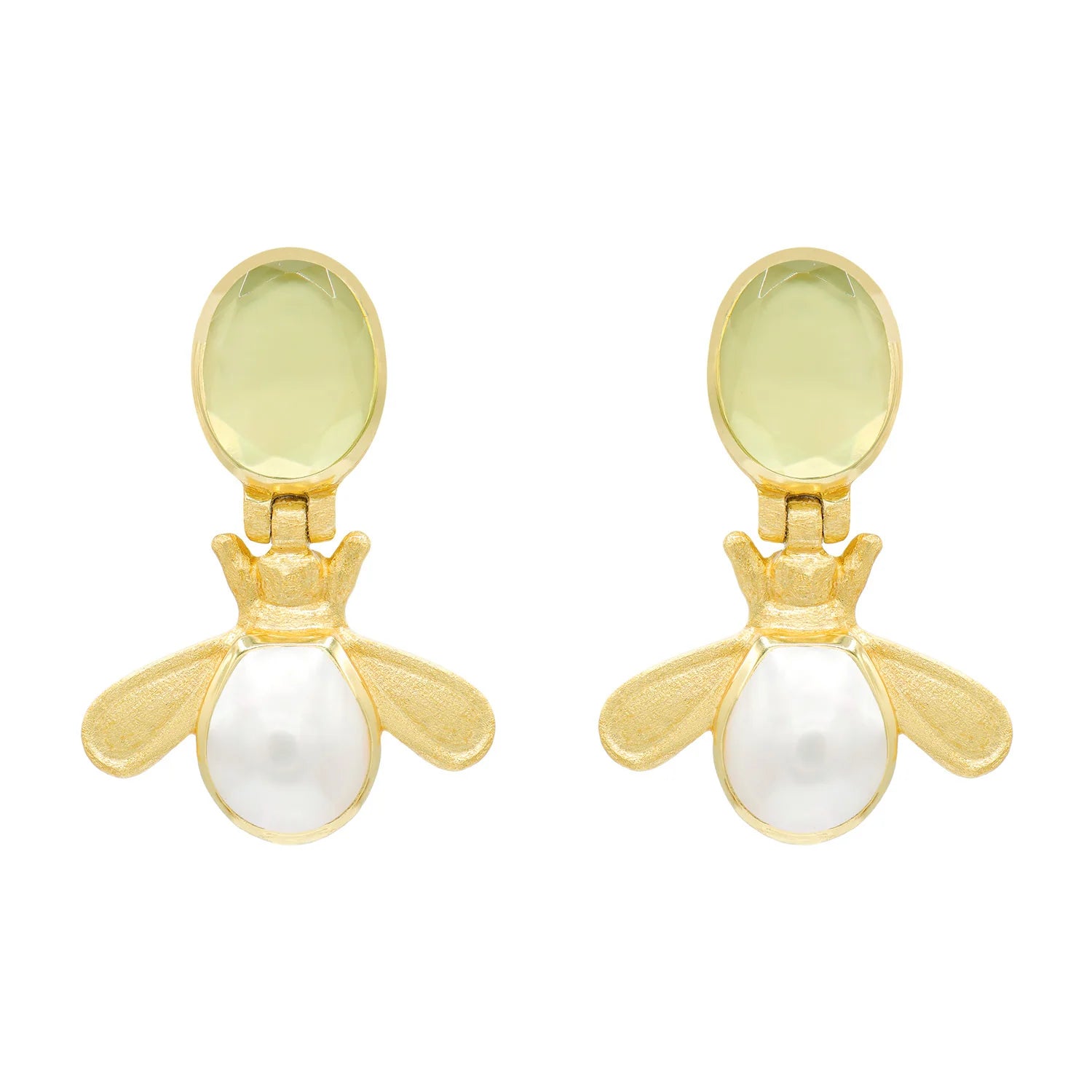 Fun geometric earrings for playful looks -Pearl Bee