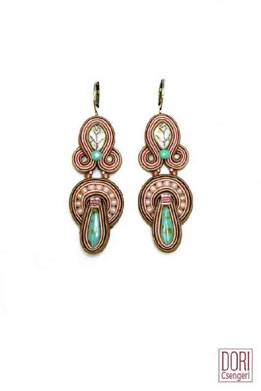 Fashionable ear cuffs with diamonds -Blush Casual Earrings