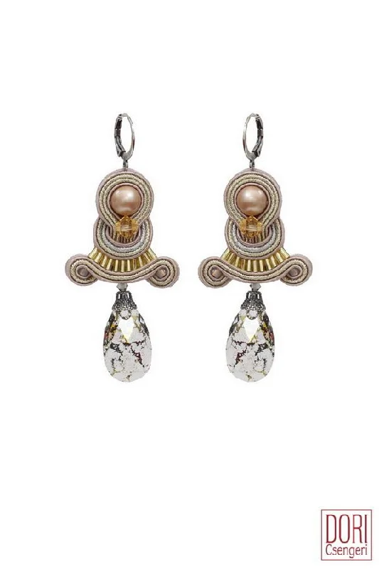 Luxury earrings with sapphires for elegance -DesireeB Classic Dangle Earrings