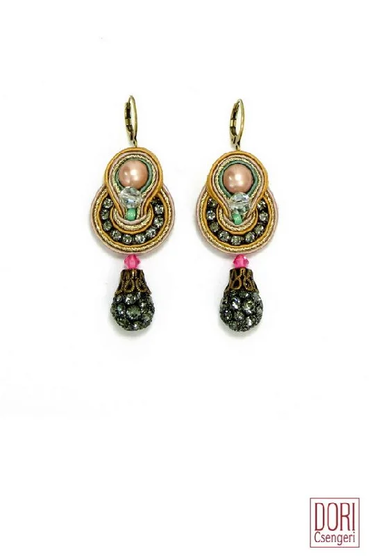 Oversized earrings for dramatic impact -Elegance Drop Earrings