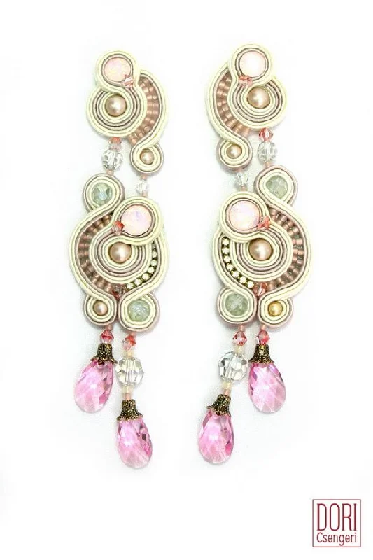 Colorful drop earrings for adding a pop of color -Harmony Statement Earrings