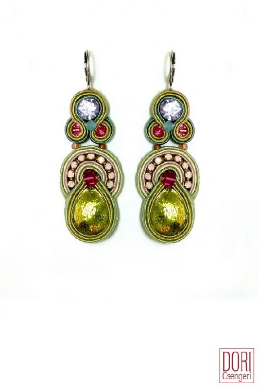 Luxury earrings with sapphires for elegance -Malibu Pastel Earrings