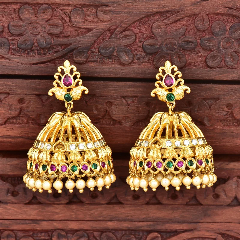 Unique ear cuffs with intricate designs -Matt Jhumka Earrings