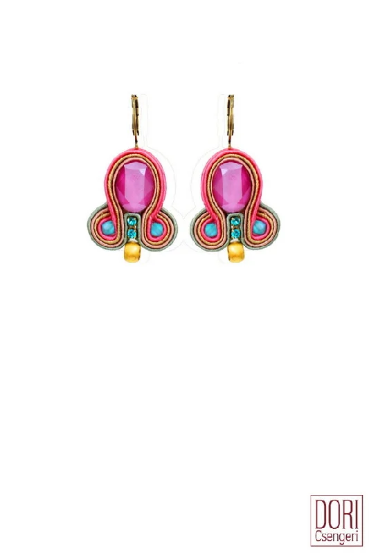 Chic crystal earrings for sophisticated outfits -Mika Cute Dangling Earrings